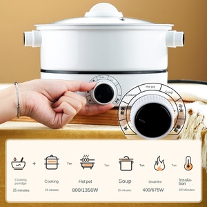 Olla Eléctrica de Doble Sabor de 1500W con Perilla Ajustable, 3 Niveles de Potencia, 4L, Acero Inoxidable, Control Digital de Temperatura - Product Image 6