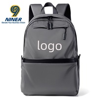 Sac à dos pour ordinateur portable avec logo personnalisé, grande capacité, léger, pour les voyages d'affaires