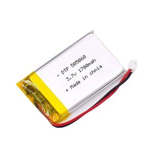 Más de 1000 modelos, 700 en stock, contáctenos. Control de calidad estricto. Batería de iones de litio 505060 de 1700 mAh y 3.7 V. Precio de fábrica al por mayor. Polímero personalizado. - Product Image 1