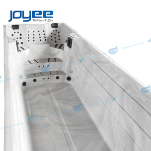 JOYEE Venta al por mayor EE. UU. Acrílico 7,9 M Gran Swim Spa Outdoor Endless Jacuzzis Piscina para 10 personas para piscina <span class=keywords><strong>contracorriente</strong></span> - Product Image 3