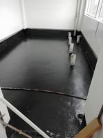 Revêtement imperméable d'asphalte modifié par polymère de conception industrielle avec la construction simple utilisée pour des toits extérieurs