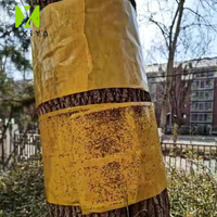Rouleau de colle jaune adhésif double face Rouleau fort pour piège à insectes
