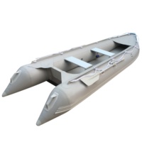 Goethe — bateau gonflable GTK370, PVC/Hypalon, radeau de pêche pour 2 personnes avec siège en aluminium