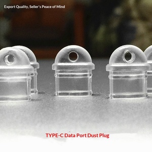 Şeffaf Şarj Portu Toz Tıpası, Apple/Type-C/<span class=keywords><strong>An</strong></span> için Toz Tıpası, Koruyucu Kapak, Telefon Süsü, Kılıf Süsü - Product Image 4