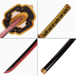 Usine en gros 104cm arme démon tueur nouveau suivant enfants jeu de rôle jouets <span class=keywords><strong>Katana</strong></span> épées en bois pour Cosplay jouant garçons - Product Image 3