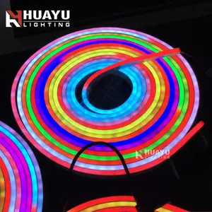 5050 Địa Chỉ Rgb Flex Led Neon Strip WS 2812 TM 1914 DC12V DC24V 60/72 LEDs Mỗi Mét Neon 5050 LED Strip