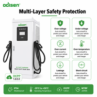 Nouveau chargeur rapide DC 180kW-480kW CCS2 double pistolet IP55 sur pied EVSE OCPP pour flotte de bus GBT