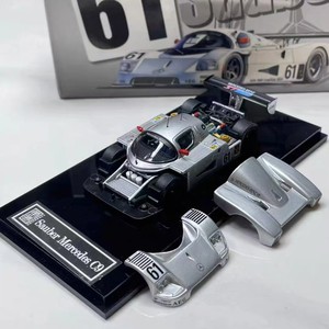YS Yongsheng <span class=keywords><strong>Sauber</strong></span> C9, Cubierta de Apertura Magnética Delantera/Trasera, Escala 1:64, Aleación de Aluminio Fundido a Presión, Metal Personalizado - Product Image 4