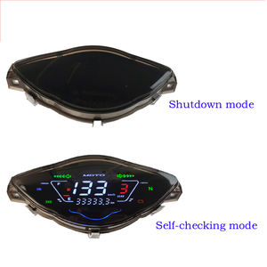 Exportado a Vietnam Malasia WAVE100R 100 110R Motocicleta Instrumento digital Tigre asiático MSX <span class=keywords><strong>Reloj</strong></span> eléctrico con <span class=keywords><strong>reloj</strong></span> - Product Image 3