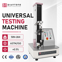 Máquina de Ensayo de Tracción Electromecánica de Columna Única de Sobremesa 1000N con Certificación CE ISO para Control de Calidad de Laboratorio