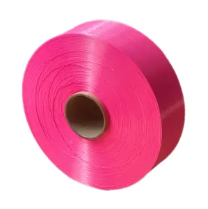 Fil de polyester poy couleur 250/48 noir, polyester teint dopant 250/48 poy