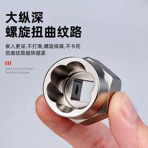 Extracteur de vis et boulons Yocan 35CrMo de qualité industrielle, outil de démontage métrique - Product Image 2