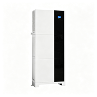 Système de stockage d'énergie domestique avec unité de secours de batterie complète, doté de modules empilables et d'une capacité de surveillance à distance