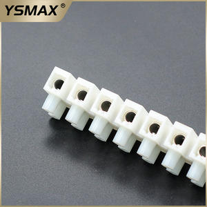 Bloque de Terminales Yaosheng de 12 Posiciones, Conector Eléctrico Fijo Aislado Ignífugo para Suministro de Energía - Product Image 1