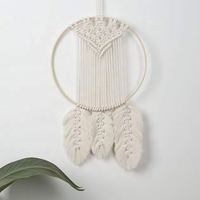 Cordon en corde simple, fil de coton blanc pour macramé, pour la fabrication de suspensions murales, de paniers tressés, de crochet et de tapisseries