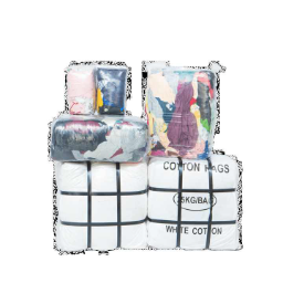 Riciclaggio di cotone straccia di tessuto tessile pulitura di cotone bianco stracci pulizia industriale stracci asciugamano 100% stracci di cotone per la pulizia - Product Image 4