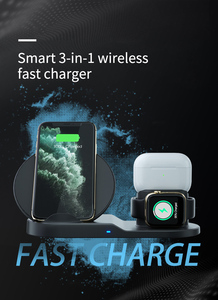 Venta al por mayor precio barato rápido cargador inalámbrico qi cargador de teléfono para <span class=keywords><strong>iphone</strong></span> 11 <span class=keywords><strong>12</strong></span> para samsung S10 S20 - Product Image 2