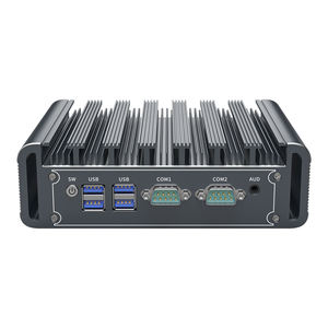 Topton Metal Fanless <b>Mini</b> <b>PC</b> Intel i7 1195G7 i3 1115G4 Pentium 7505 Celeron J6412 N4100 Dual LAN 2xCOM DDR4 Industrial Computer - Product Image 5