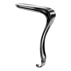 Espéculo vaginal de acero inoxidable con aprobación CE, instrumentos quirúrgicos grandes para examen pélvico OB/GYN - Product Image 1