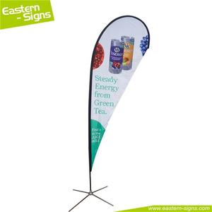 Bandera Publicitaria Exterior de Aluminio y Tela con Impresión Personalizada, Tipo Lágrima, para <span class=keywords><strong>Marketing</strong></span> - Product Image 5