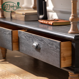 Estantería de estilo vintage The Seventh Day, estantería de exhibición de varios niveles para sala de estar o estudio - Product Image 4