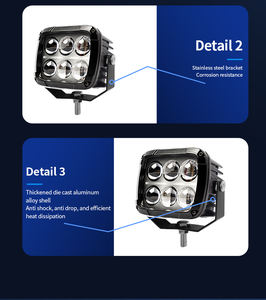 15W LED projecteur de sécurité bleu rouge lumière nouvelle grue portique élevé aérien pendentif lumière grand piéton limite avertissement pendentif - Product Image 6