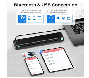 Impresora Portátil Térmica Phomemo M08F A4, Impresora Inalámbrica Compatible con Papel Térmico A4 y Transferencia de Tatuajes - Product Image 4