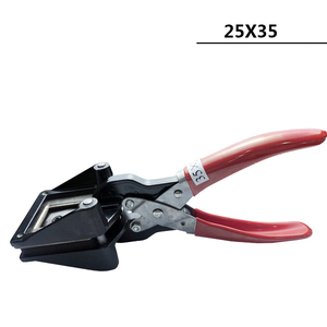 25*35mm Hướng dẫn sử dụng hình ảnh cắt tay loại thẻ cắt ảnh Kìm lỗ đấm Loại sản phẩm - Product Image 3