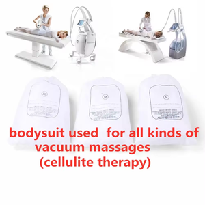 Combinaison professionnelle amincissante et sculptante pour le corps, blanche, pour massages par rouleaux sous vide - Product Image 6