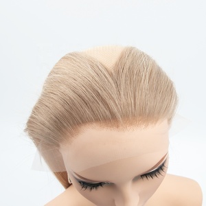 Topper de Cabello con Nudos Invisibles, 100% Cabello Humano, Cobertura Natural de la Línea del Cabello, 12x2, Encaje HD, para Mujeres con Línea del Cabello Recesada - Product Image 3