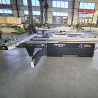 Petite scie à panneaux CNC 380V, format compact pour feuilles de MDF et de contreplaqué