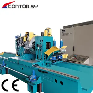 Two blade cold flying saw Milling type cold saw tube pipe thread rolling machine TUBE MILL LINE