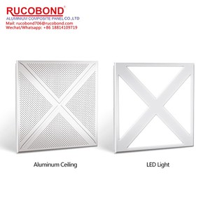 Nhôm Lưới Tản Nhiệt Lưới Các Loại Ngoài Trời Dọc Kim Loại Treo Trần - Product Image 3