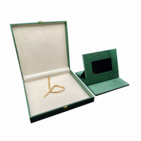 Boîte à souvenirs de luxe personnalisée avec logo OEM ODM, écran vidéo HD 6x8 pouces, lecture automatique MP3, album photo numérique, cadeau de mariage ou d'anniversaire