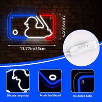Enseigne néon LED flexible personnalisée, alimentée par USB, IP65, pour entreprises, centres commerciaux, parcs, bureaux, bars, décoration murale, art commercial