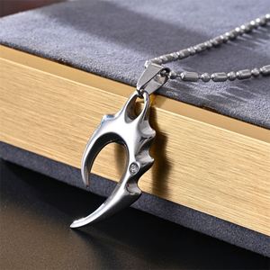 Collier Pendentif Homme en Acier Inoxydable, Style Nordique, avec motifs Marteau de Thor, Amulette Viking, Yin-Yang, Tomahawk, Guerrier, Cobra, Ancre, Football, Queue de Baleine - Product Image 3
