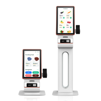 Multimeditouch Lecteur de codes à barres SDK à écran tactile incurvé de 23.6 pouces pour l'extérieur Affichage de vidéos interactives