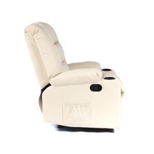 Elektrisches Leder Einzels ofa im europäischen Stil Multifunktions-Liege Vibrations massage Liegender Fuß massage stuhl - Product Image 1