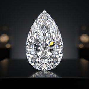 Diamante Cultivado en Laboratorio de 1.5 Ct, Forma de Pera, F VVS1, Certificado IGI, Corte Excelente, Diamante Suelto para Joyería - Product Image 2
