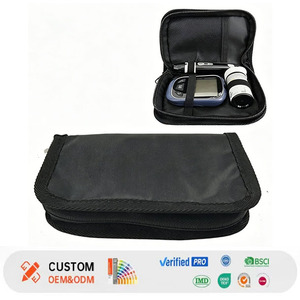 Bolsa de Almacenamiento para Medidor de Glucosa en Sangre, Bolsa para Instrumentos, Estuche para Kit de Prueba de Diabetes - Product Image 1