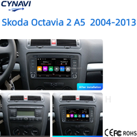 Écran Android 8 pouces pour Skoda Octavia 2 A5 2004-2013, CarPlay, Mirror Link, garantie 1 an, écran tactile IPS