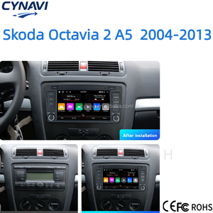 Écran Android 8 pouces pour <span class=keywords><strong>Skoda</strong></span> Octavia <span class=keywords><strong>2</strong></span> A5 2004-2013, CarPlay, Mirror Link, garantie <span class=keywords><strong>1</strong></span> an, écran tactile IPS - Product Image 2