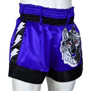 Blaze Fight Wear personnalisable taille moyenne 100% Polyester Muay Thai MMA Shorts d'entraînement à la mode Anti-rides confort élastique - Product Image 1