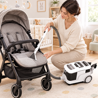Nettoyeur de taches multi-surfaces pour sièges de voiture, tapis, moquettes, canapés, tissus d'ameublement, taches d'animaux, extraction profonde par aspiration