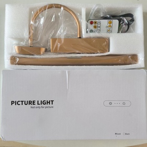 LED Rechargeable <strong>Battery</strong> Operated Picture Light Touch and Remote Control Dimmable <strong>Wall</strong> Lights Rotatable Head <strong>Wall</strong> Mounted <strong>Lamp</strong> - Product Image 5