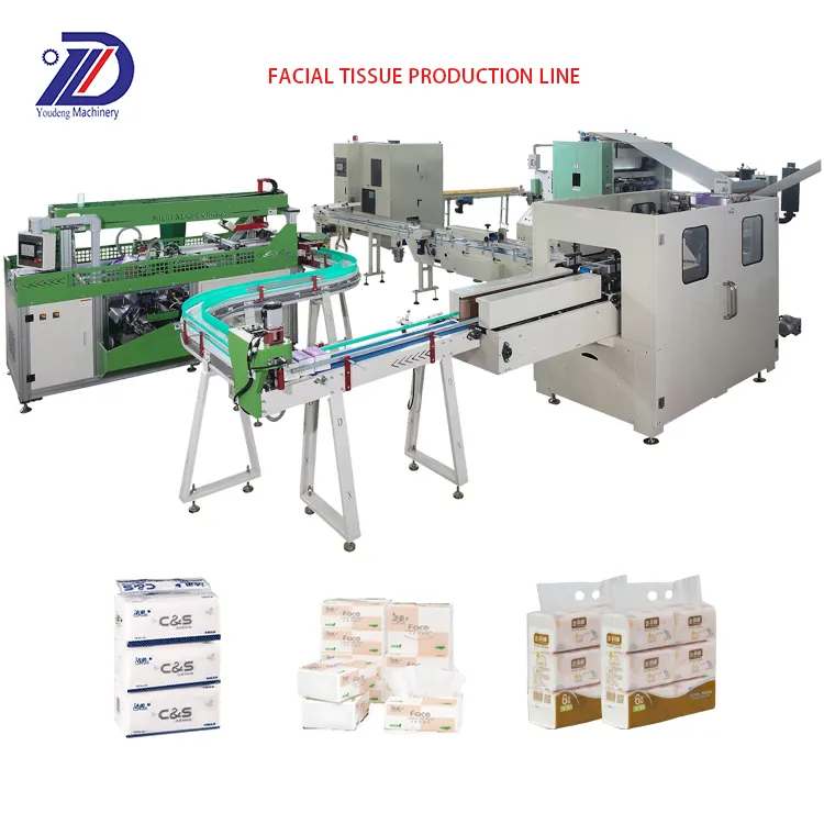 Hot Sale V Fold Voll automatische Produktions linie Maschine zur Herstellung von Seidenpapier mit laminiertem Klebstoff