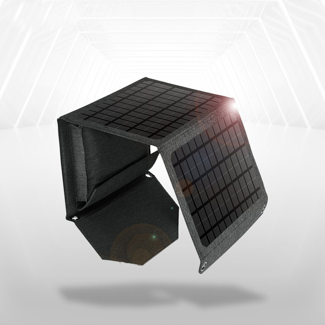 Portable 40W Foldable Camping Solar Panels with 12V Charging Wagon 200W Power Portable Folding Solar Panels