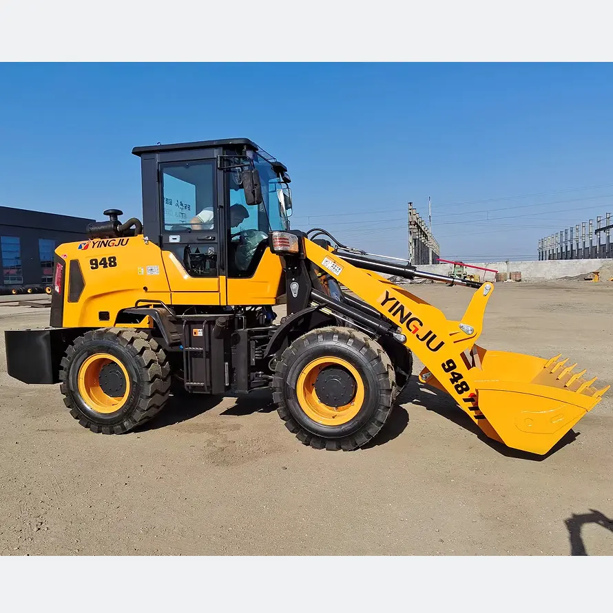 China new mini wheel loader cheap price 2 tons small front end loader