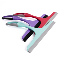 Vente en gros de raclette de nettoyage pour vitres et douches, avec lame en caoutchouc TPR et manche en plastique, pour le nettoyage domestique