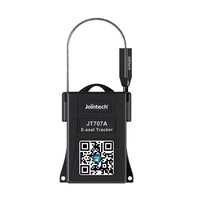 Traceur GPS automobile facile à installer pour conteneurs et fourgons, avec scellé de verrouillage rechargeable, 12 mois, pour la sécurité du transport d'actifs